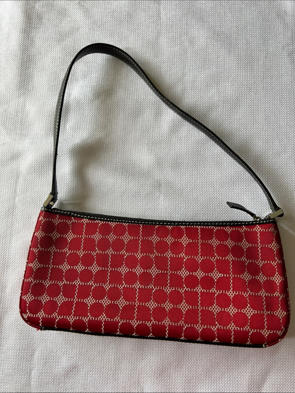 Red Patterned Kate Spade mini Shoulder Bag